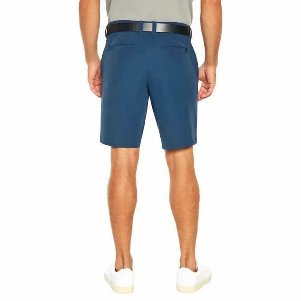 Banana Republic Mens 40 Chino Blue Cotton Blend Stretch Golf Performance Shorts